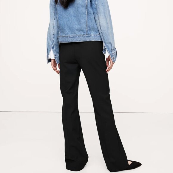 Banana Republic High-Rise Modern Straight 100% Italian Wool Pant - Picture 8 of 9